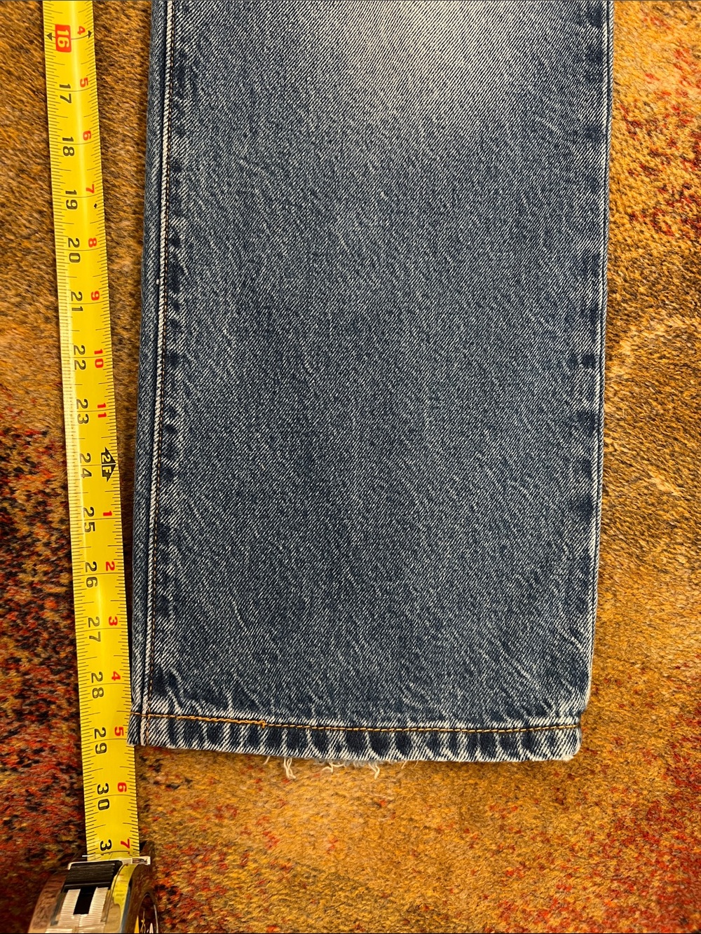 Levi’s 501 90’s lightweight midrise jeans Sz 30x29 - Picture 15 of 16